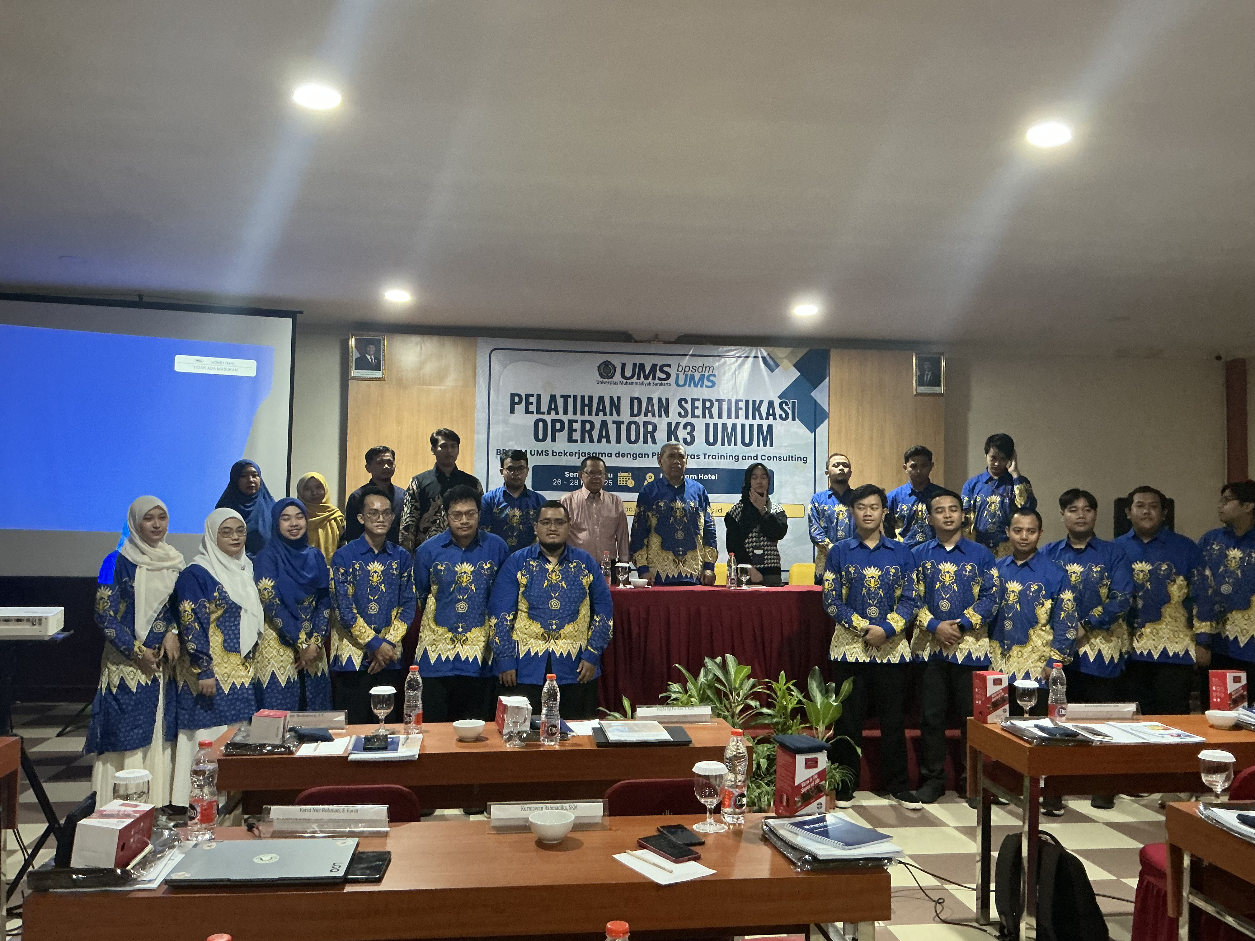 Pelatihan Operator K3 Umum - aktivitas Reina